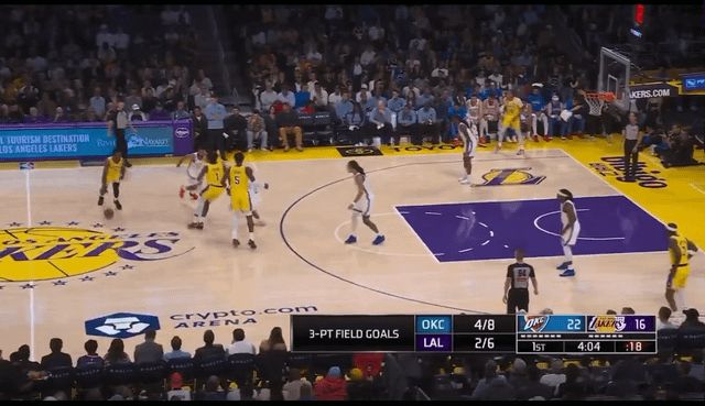 蒂耶罗三分首秀引爆替补席，詹姆斯家族助攻数