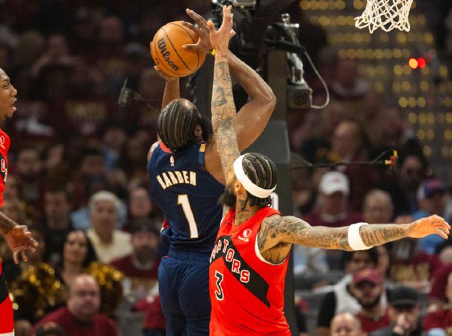 哈登28分5抢断助骑士轻取猛龙，历史第七助攻纪