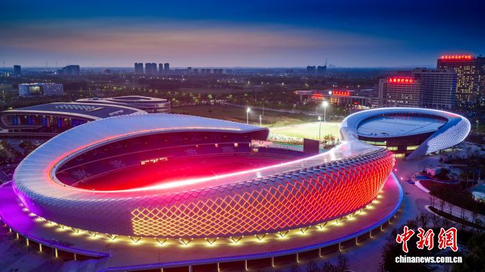 宿州奥体中心竣工亮相 三大赛事主场启用